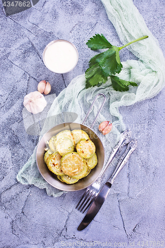 Image of fried zucchini