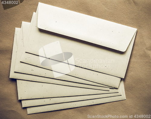 Image of Vintage looking Letter envelope