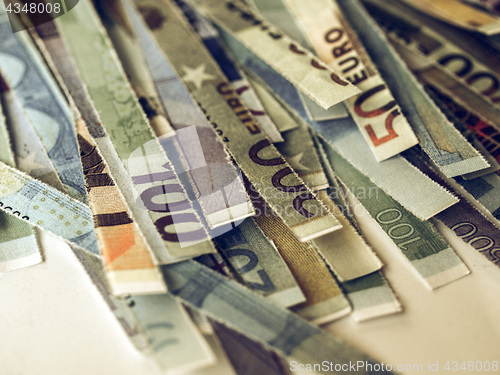 Image of Vintage Euro note