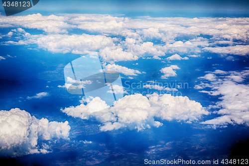 Image of clouds and blue sky