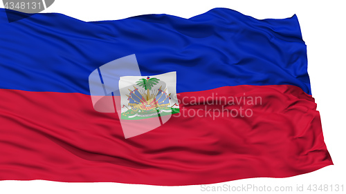 Image of Isolated Haiti Flag