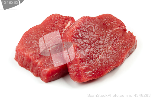 Image of fresh raw fillet steaks