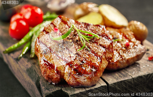 Image of freshly grilled steak