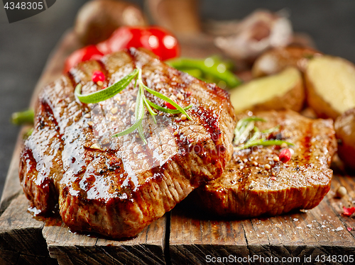 Image of Grilled fillet steaks