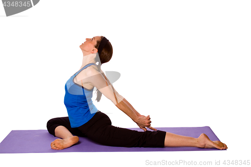 Image of Woman in Yoga Position