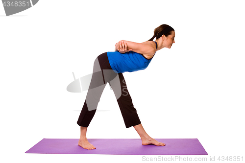 Image of Woman in Yoga Position