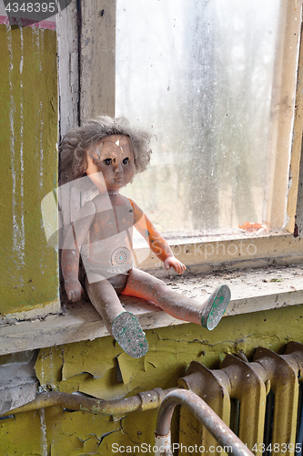 Image of Radioactive doll in Chernobyl kindergarten