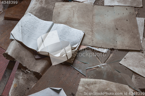 Image of Destruction in Chernobyl kindergarten.