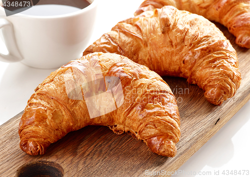 Image of freshly baked croissants