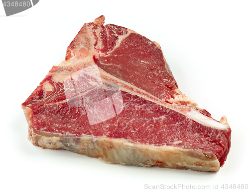 Image of raw T bone steak