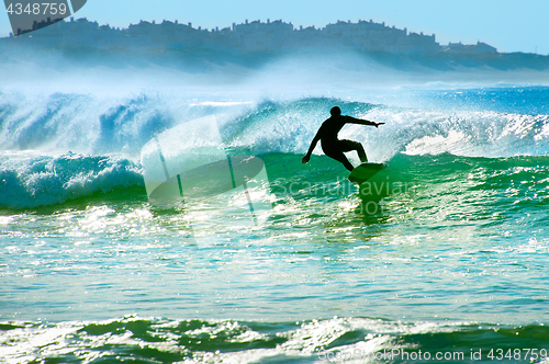 Image of Surfer on a wave