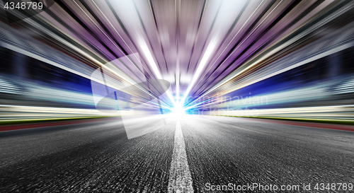 Image of speed in urban tunnel