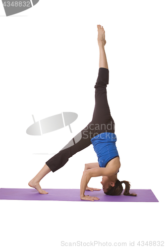 Image of Woman in Yoga Position