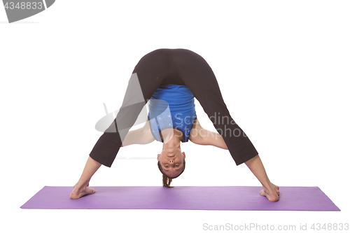 Image of Woman in Yoga Position