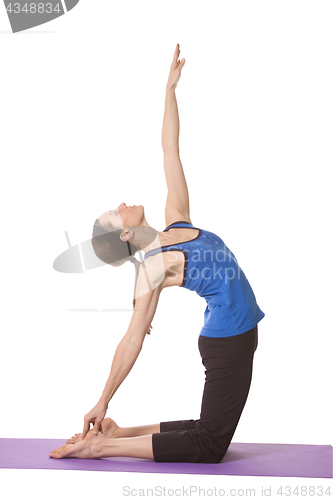 Image of Woman in Yoga Position