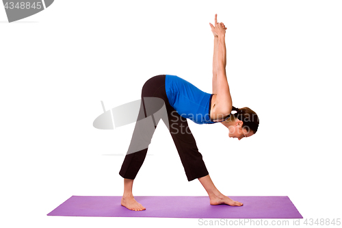 Image of Woman in Yoga Position