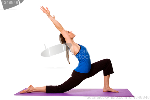 Image of Woman in Yoga Position