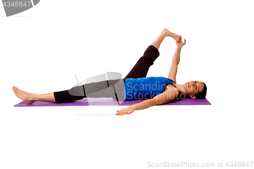 Image of Woman in Yoga Position