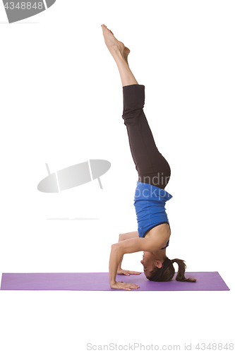 Image of Woman in Yoga Position