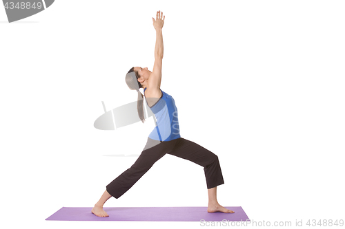 Image of Woman in Yoga Position