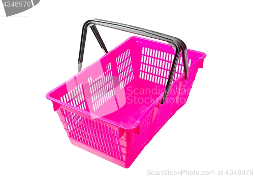 Image of Shopping basket on white