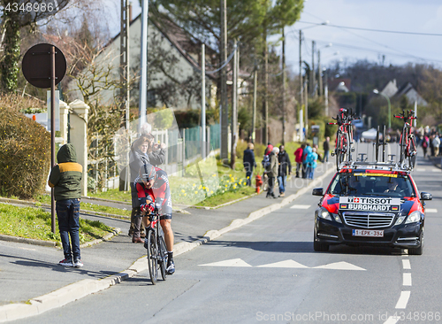 Image of The Cyclist Marcus Burghardt - Paris-Nice 2016