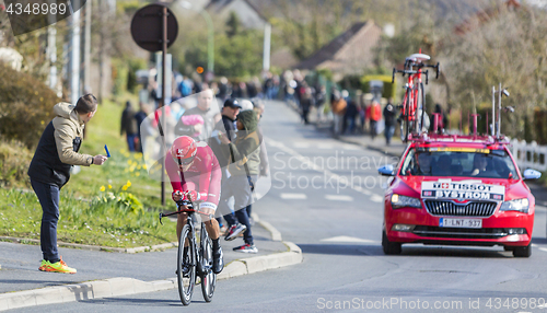 Image of The Cyclist Sven Erik Bystrom - Paris-Nice 2016