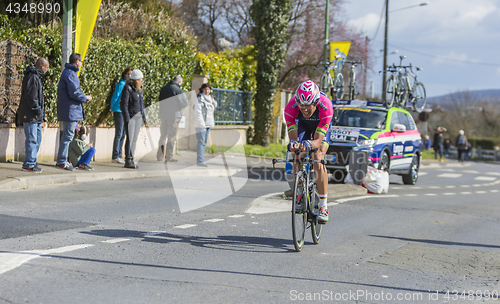 Image of The Cyclist Davide Cimolai - Paris-Nice 2016