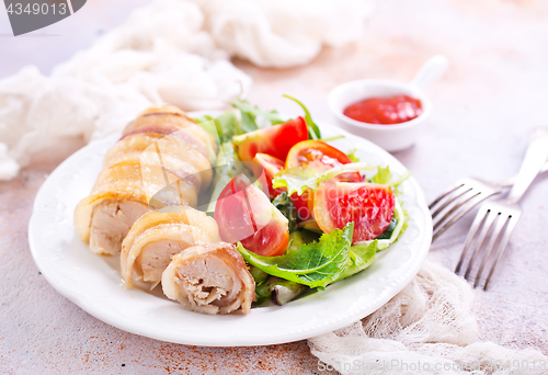 Image of chicken roll 