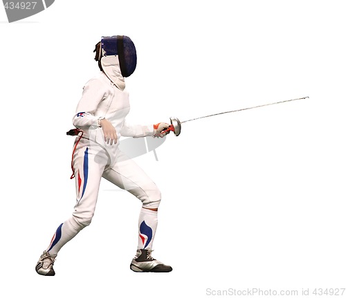 Image of Fencer-Isolated