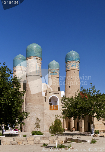 Image of Chor Minor madrassah in Bukhara