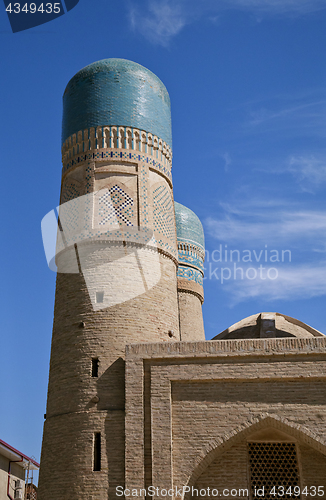 Image of Chor Minor madrassah in Bukhara