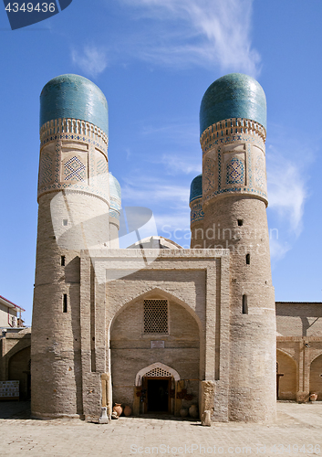 Image of Chor Minor madrassah in Bukhara