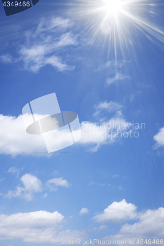 Image of beautiful sky background