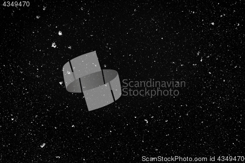 Image of real snowflake texture background