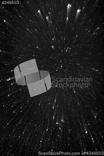 Image of real snowflake texture background