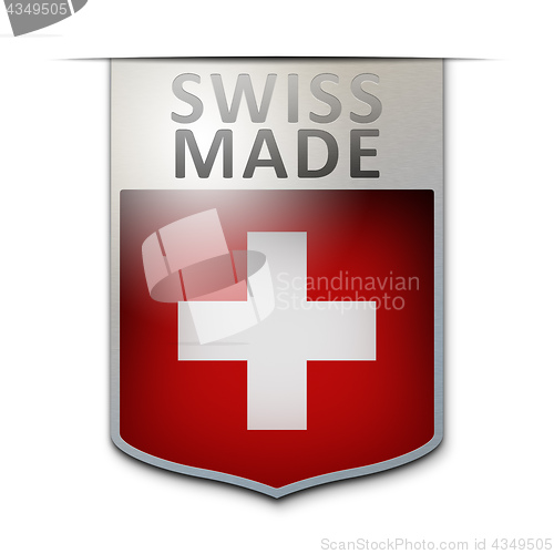 Image of swiss made badge