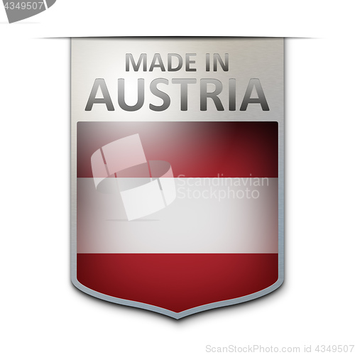 Image of made in austria badge