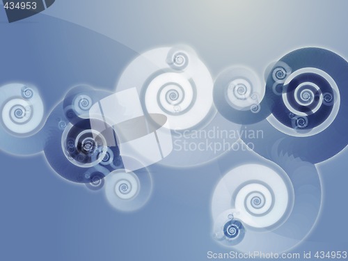 Image of Swirly spiral background