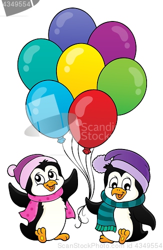 Image of Happy party penguins image 1