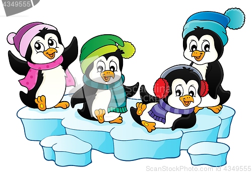 Image of Happy winter penguins topic image 1