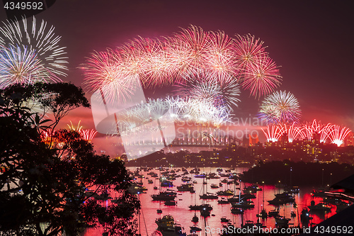 Image of new year\'s eve firework