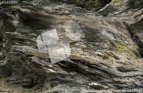 Image of Mountain rocks closeup texture