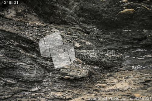 Image of Mountain rocks closeup texture