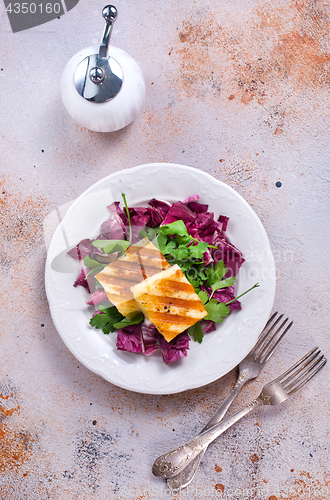 Image of salad with cheese