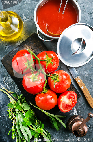 Image of tomato soup