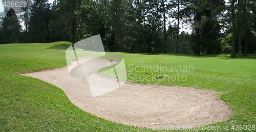 Image of Golf sandtrap