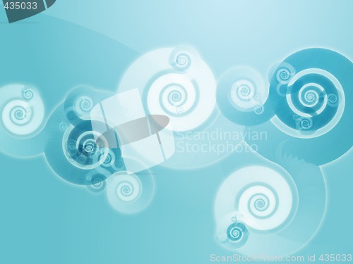 Image of Swirly spiral background