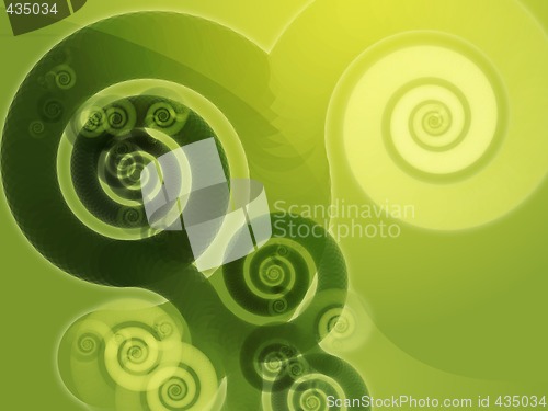 Image of Abstract spiral swirls