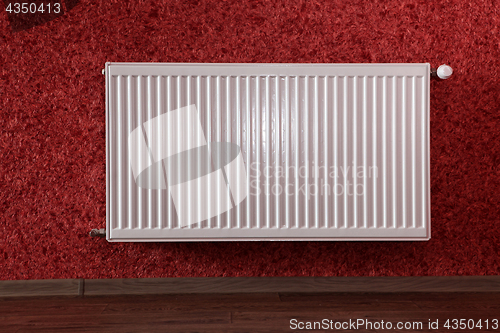 Image of Radiator in red room